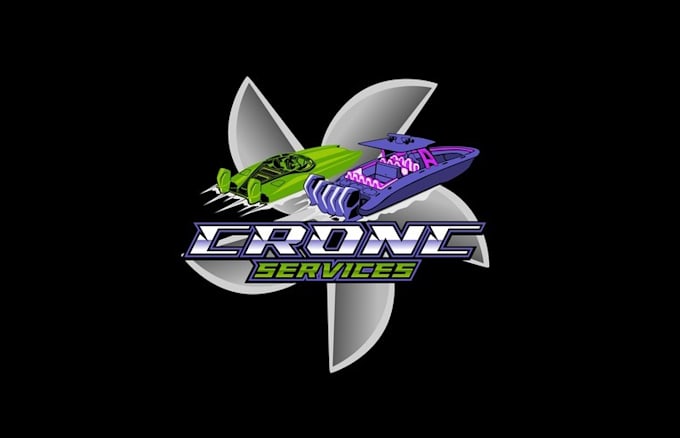 design unique fast boating captain logo