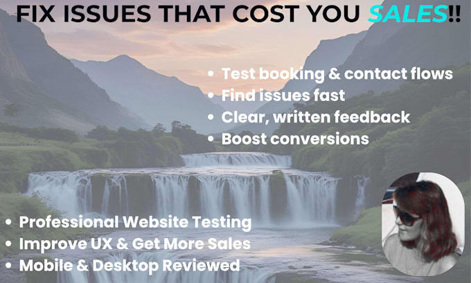 test your website user experience to help increase sales