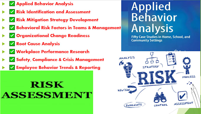 write applied behavior analysis risk management assessment mitigation reports