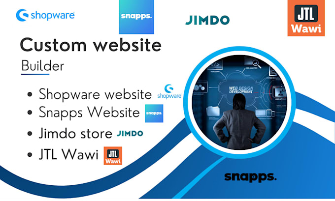 jimdo website jtl store shopware snapps website design ecommerce website design