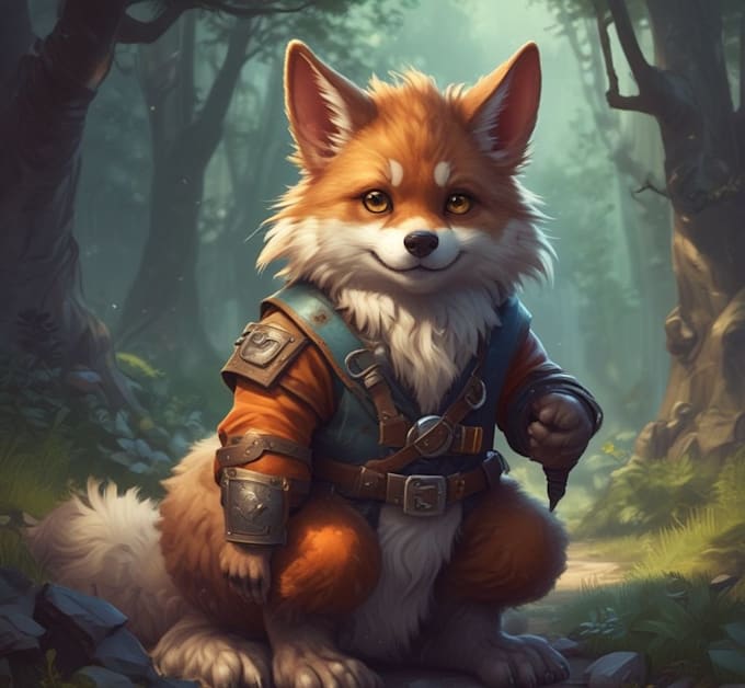 draw your fursona, furry art or anthro character