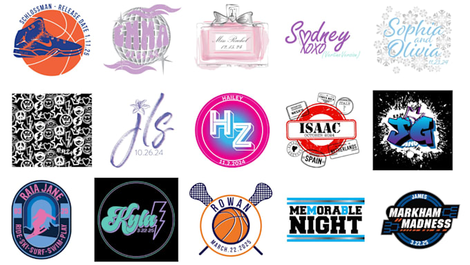 design bar and bat mitzvah logo