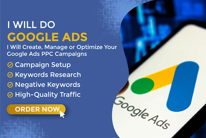 setup and manage your google ads adwords PPC campaign