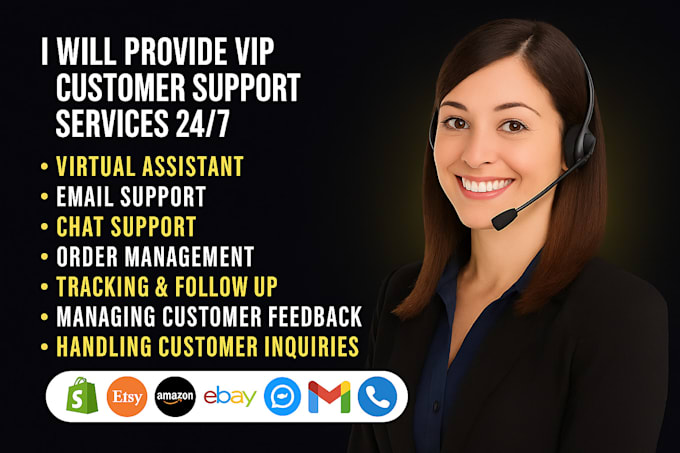 provide VIP customer care support, live chat, and email