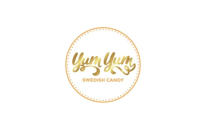 design elegant candy brand logo