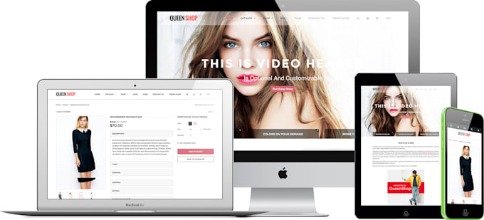 make a professional  shopify store set up