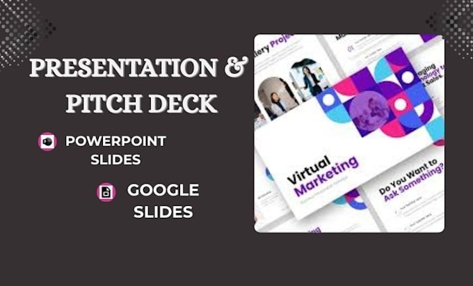 Design professional powerpoint presentation, investor pitch deck, slide ...