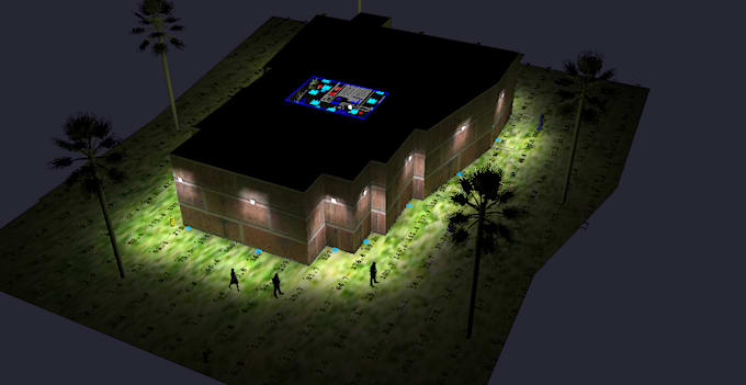 do provide photometric simulation ,and lighting analysis