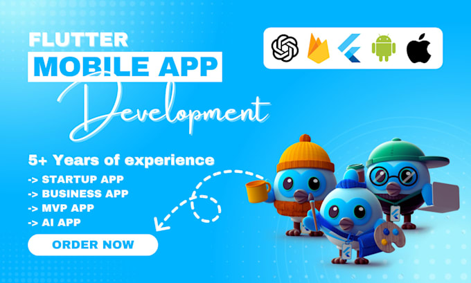 be flutter developer for mobile app, flutter app development