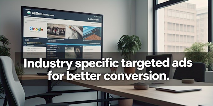 design adwords and adroll banner sets tailored to your industry