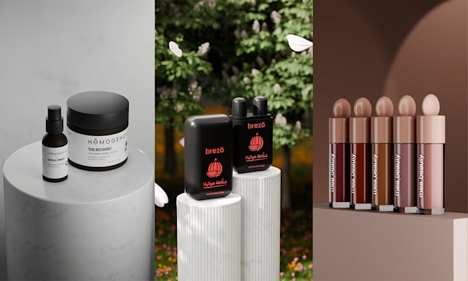 do realistic 3d product modeling and rendering