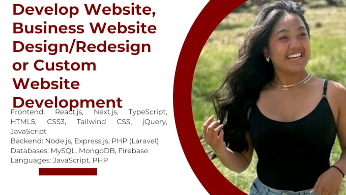 develop website, business website design and custom website developments