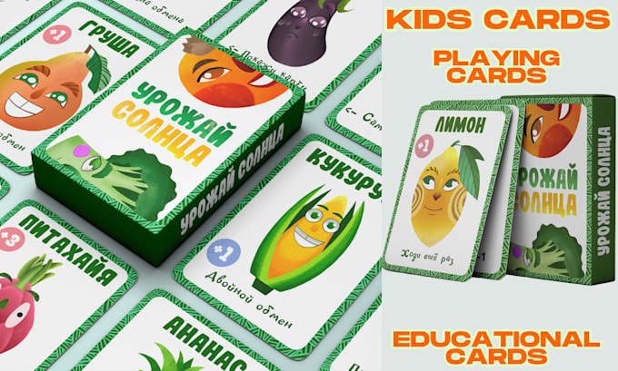 do kids card game, educational animal flashcards design memo card as a 2d artist