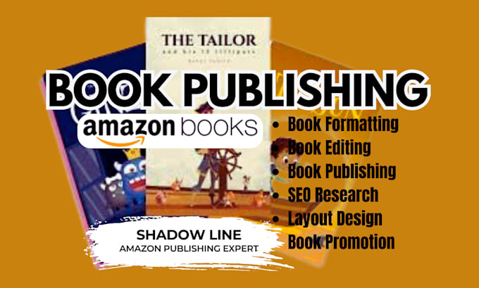 upload and set up your book on amazon KDP