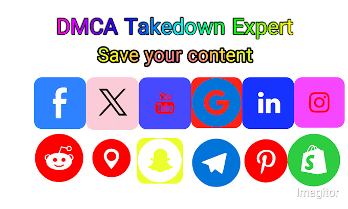 file dmca takedown notice, remove copyright defamatory content etc under dmca