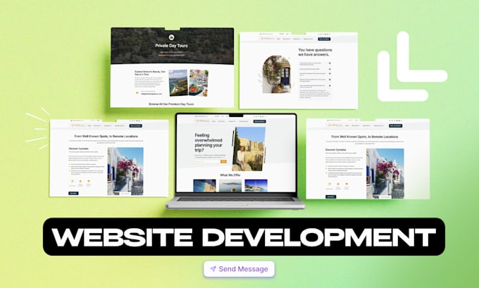 design and develop a custom website