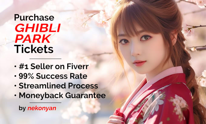 help you buy ghibli park tickets