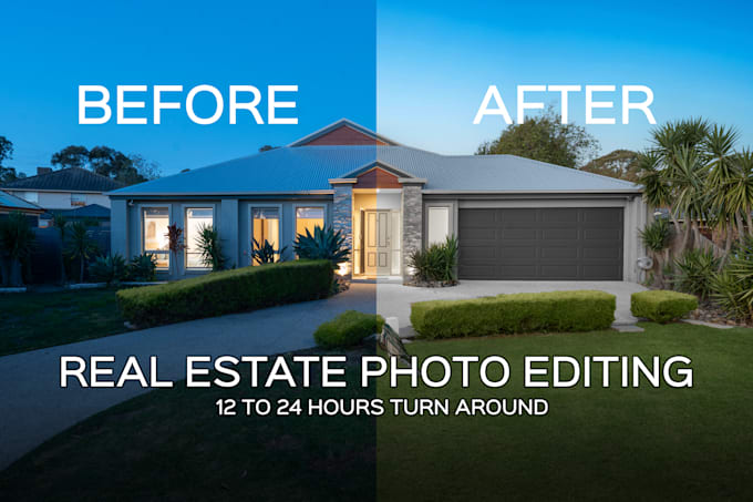 do professional hdr real estate photo editing and retouching