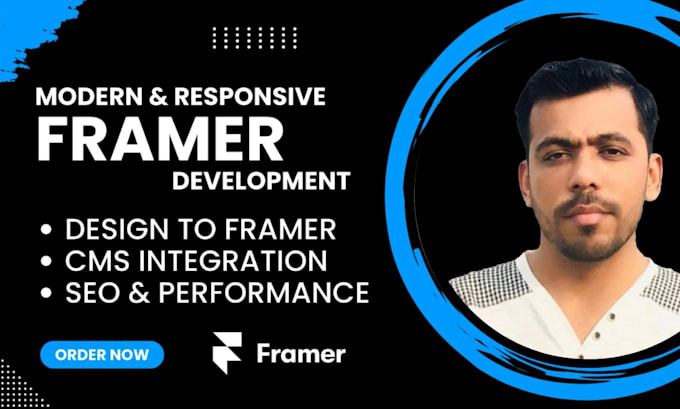 design framer website figma to modern landing pages responsive developer