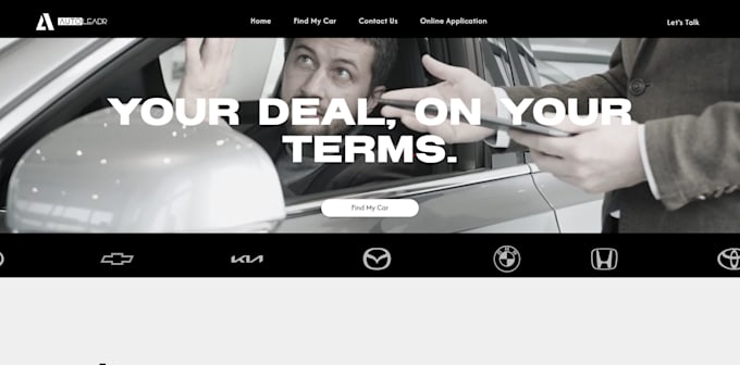 build a custom responsive website with modern UI