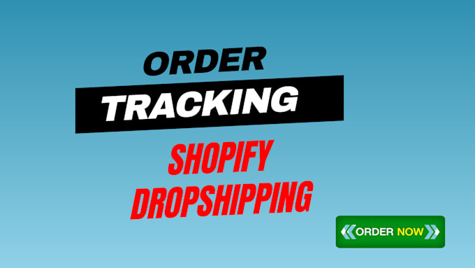 setup order tracking for shopify store