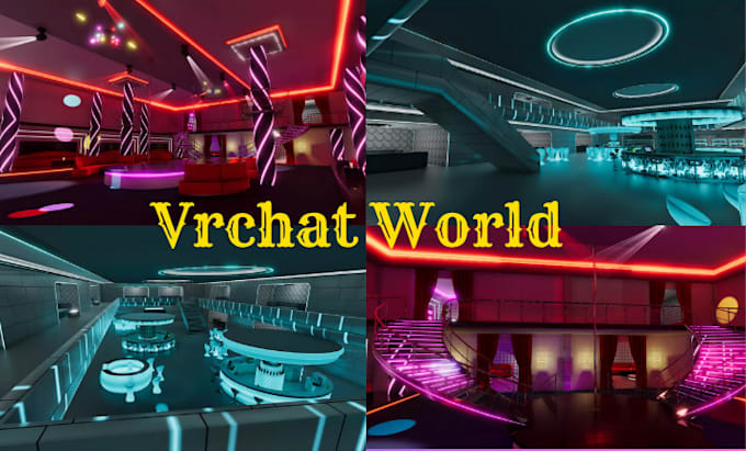 Create your dream vrchat world 3d vrc world metaverse spatial io world ...
