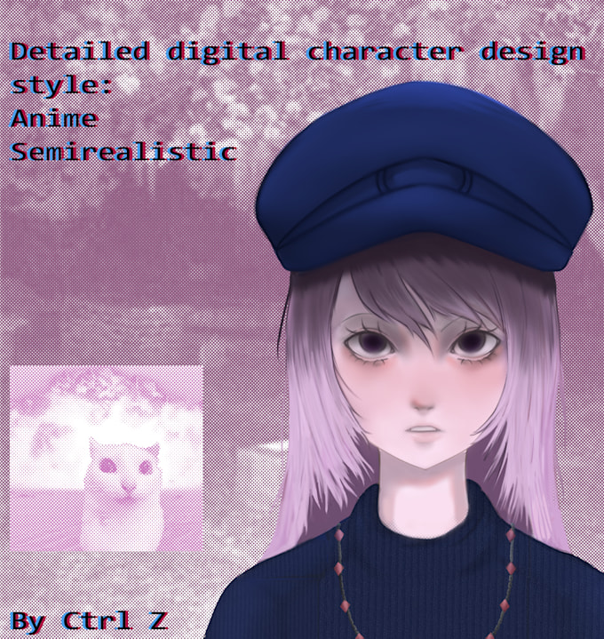 make your drawings in digital
