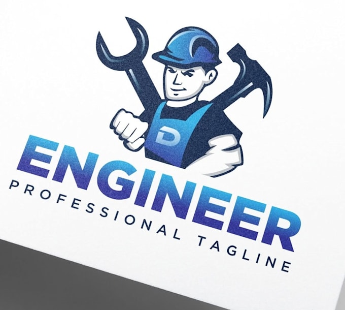 do professional handyman custom home repair logo design
