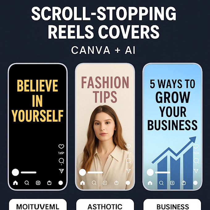 design stunning instagram reels covers and post thumbnails using canva
