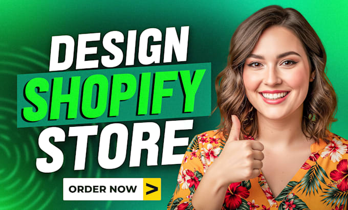 do shopify store design, dropshipping store or build shopify website development