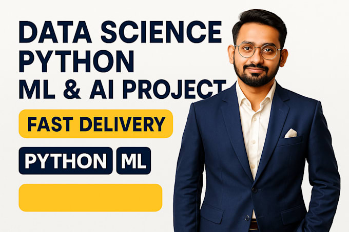 do python data science, machine learning and data analysis