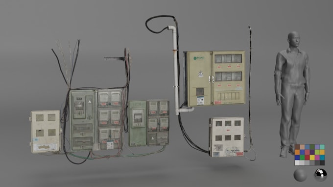 Do professional 3d modeling and vfx compositing work by Lingyunxs | Fiverr