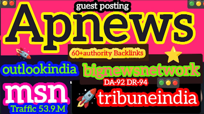 write publish your article on apnews,com barchart,com streetinsider,com da 94