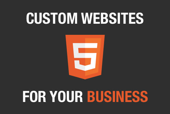 make you a custom website for your business