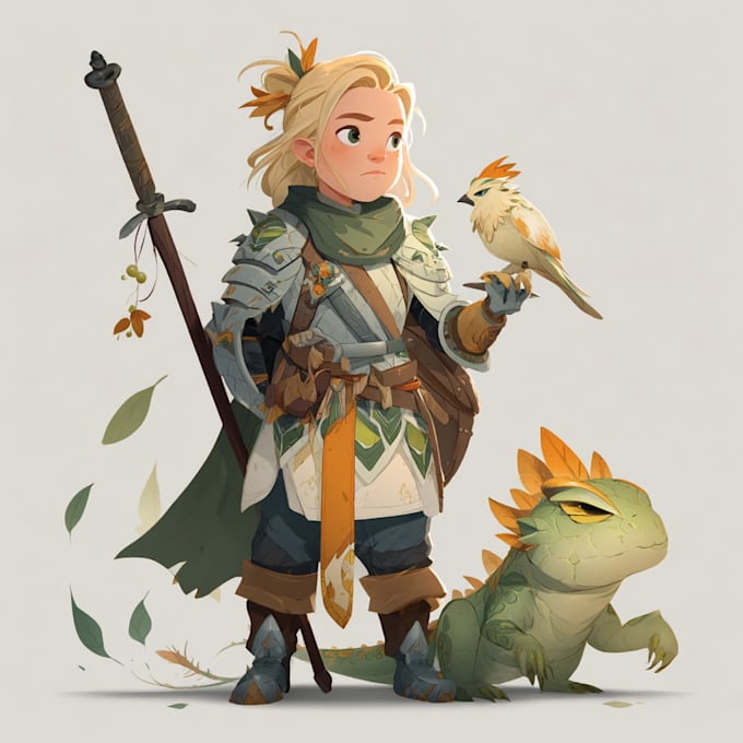 Dnd Characters Doing Math Do character art, dnd, and game art by Ercuberts | Fiverr