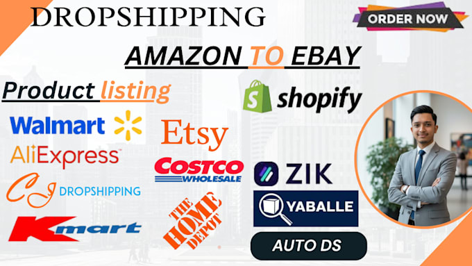 do home depot to ebay dropshipping listings via autods