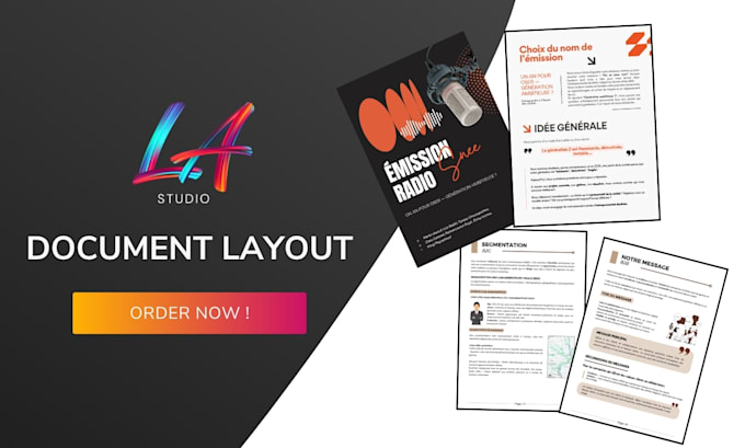 Perfect Layout Document Design eye catching and professional layouts for your documents by Lea ...