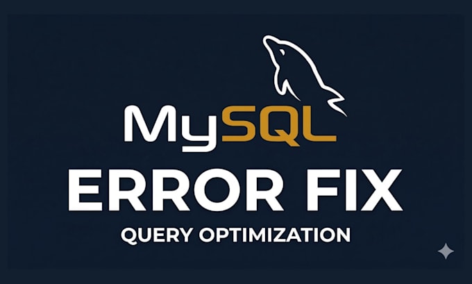 fix database errors or optimize mysql queries