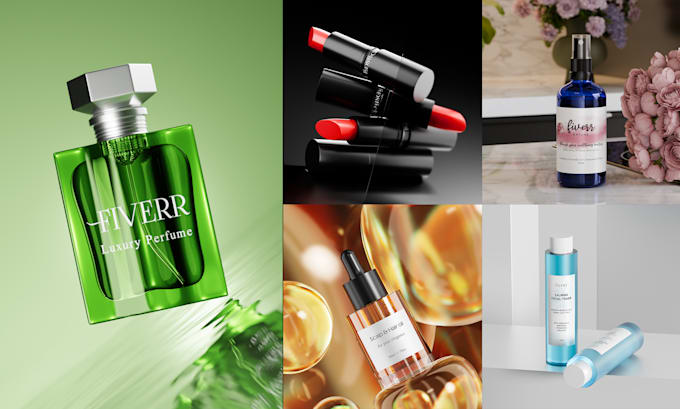 do 3d modeling, rendering for your beauty products