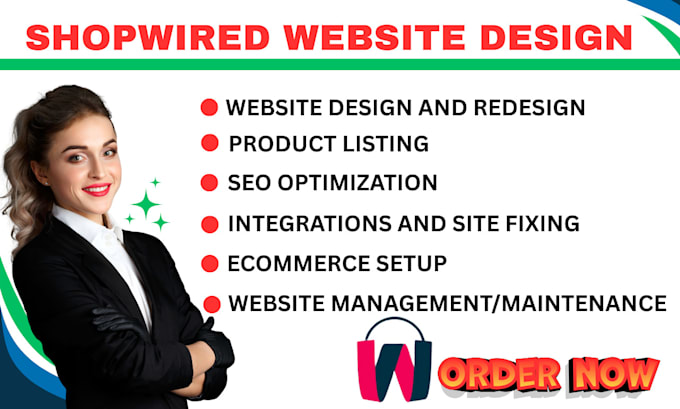 design or redesign shopwired, shopwired store setup and optimization marketing