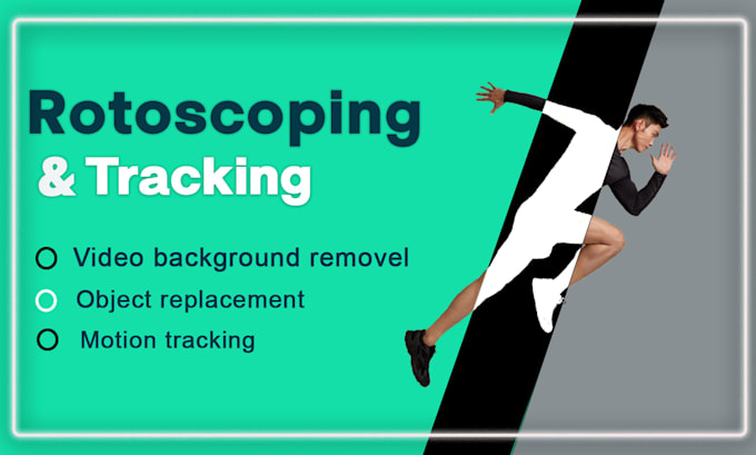 do professional rotoscoping, green screen keying and video background removal
