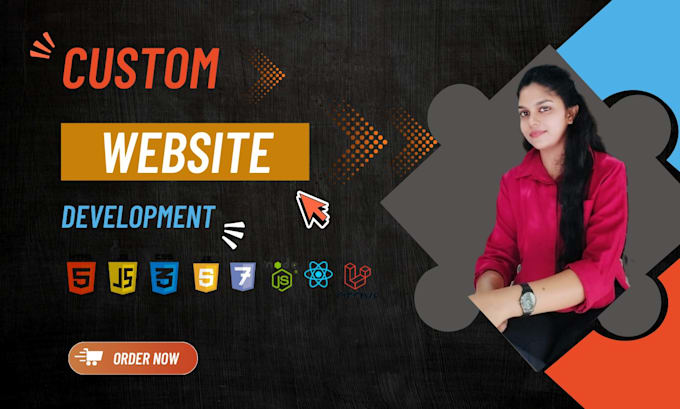 design and develop a custom responsive SEO friendly website