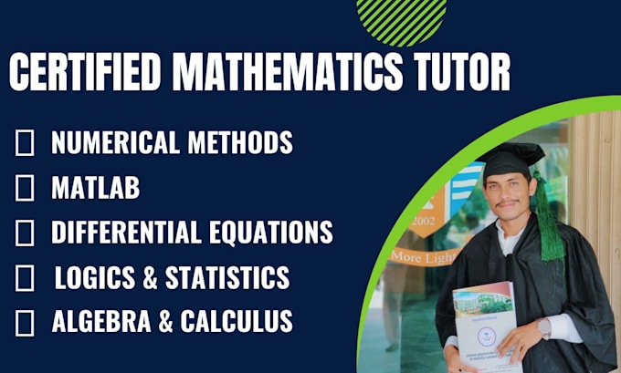 be your matlab, numerical methods, statistics, geometry and mathematics teacher