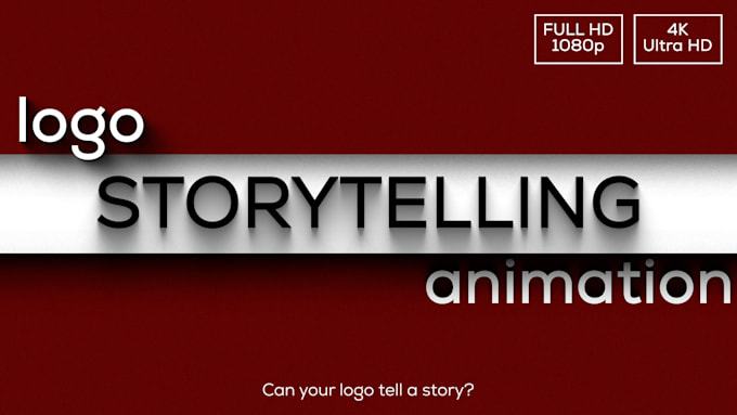design a unique logo animation with story