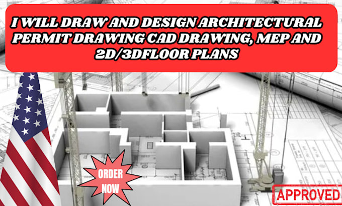 Mep floor plan sealed and architectural drawing stamped city permit in ...