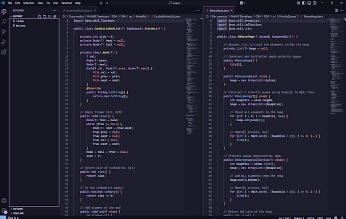 do programing projects,tasks and software developing
