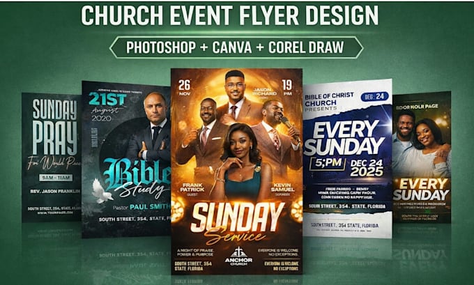 Church flyer church flyer design church design flyer design in 24 hours ...