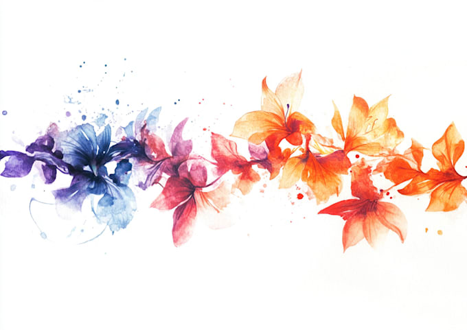 custom a watercolor tattoo design