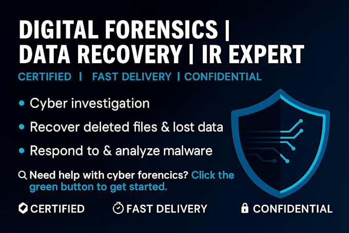 do digital forensics and data recovery