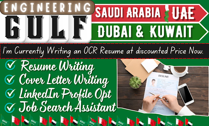 write ocr engineering resume site supervisor project manager CV for uae qatar